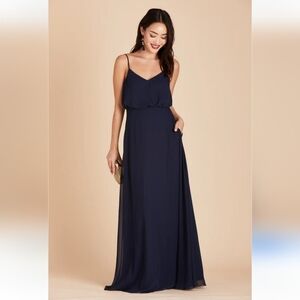 Birdie Grey Evening Gown, Size Small